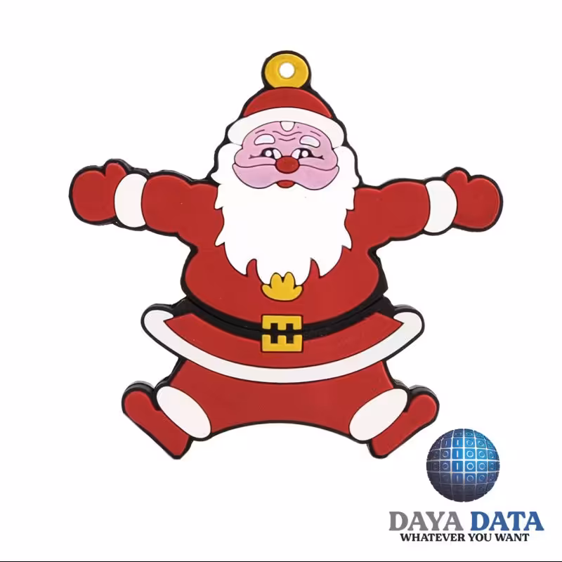 فلش مموری فانتزی دایا دیتا  بابانوئل مدلPC1013-13 ظرفیت128GB-USB3 رنگ قرمز