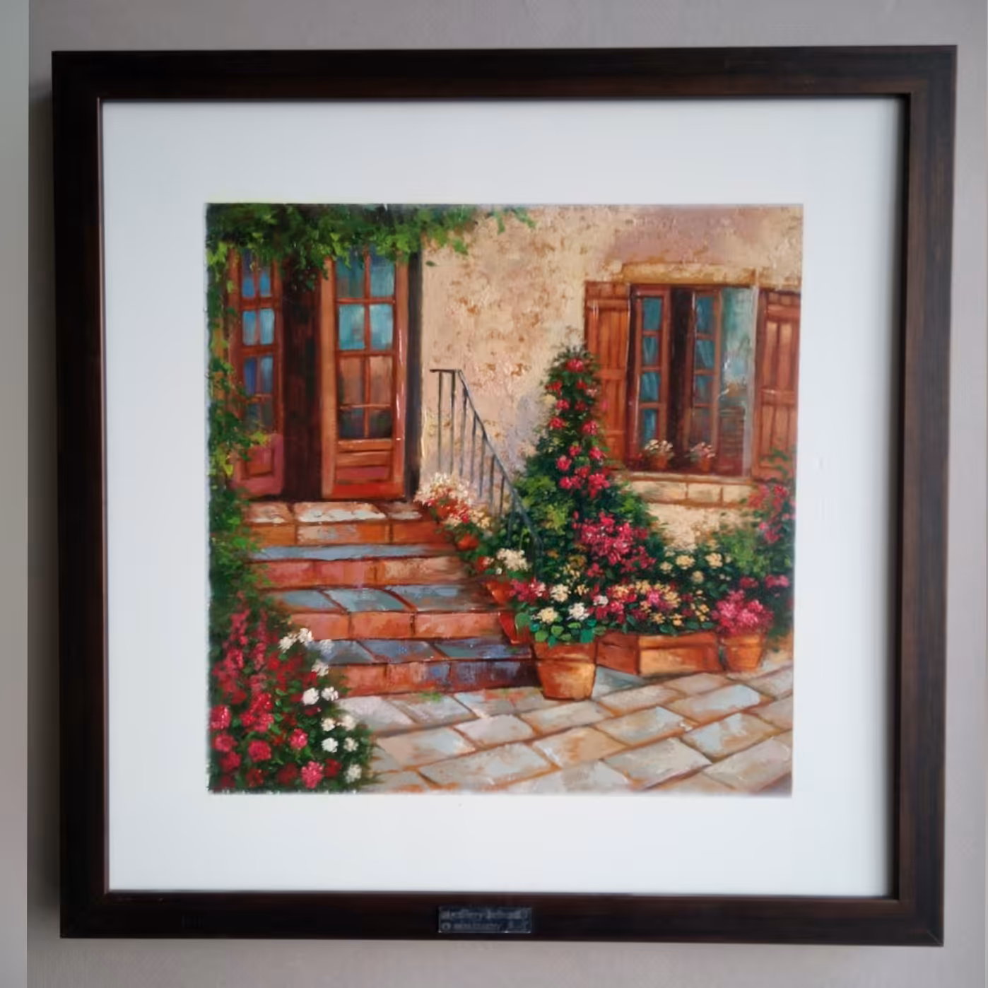 تابلو نقاشی رنگ ر وغن منظر ه