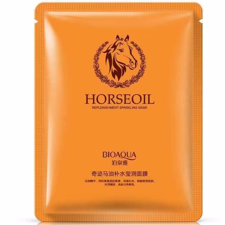 ماسک ورقه ای صورت روغن اسب بیواکوا