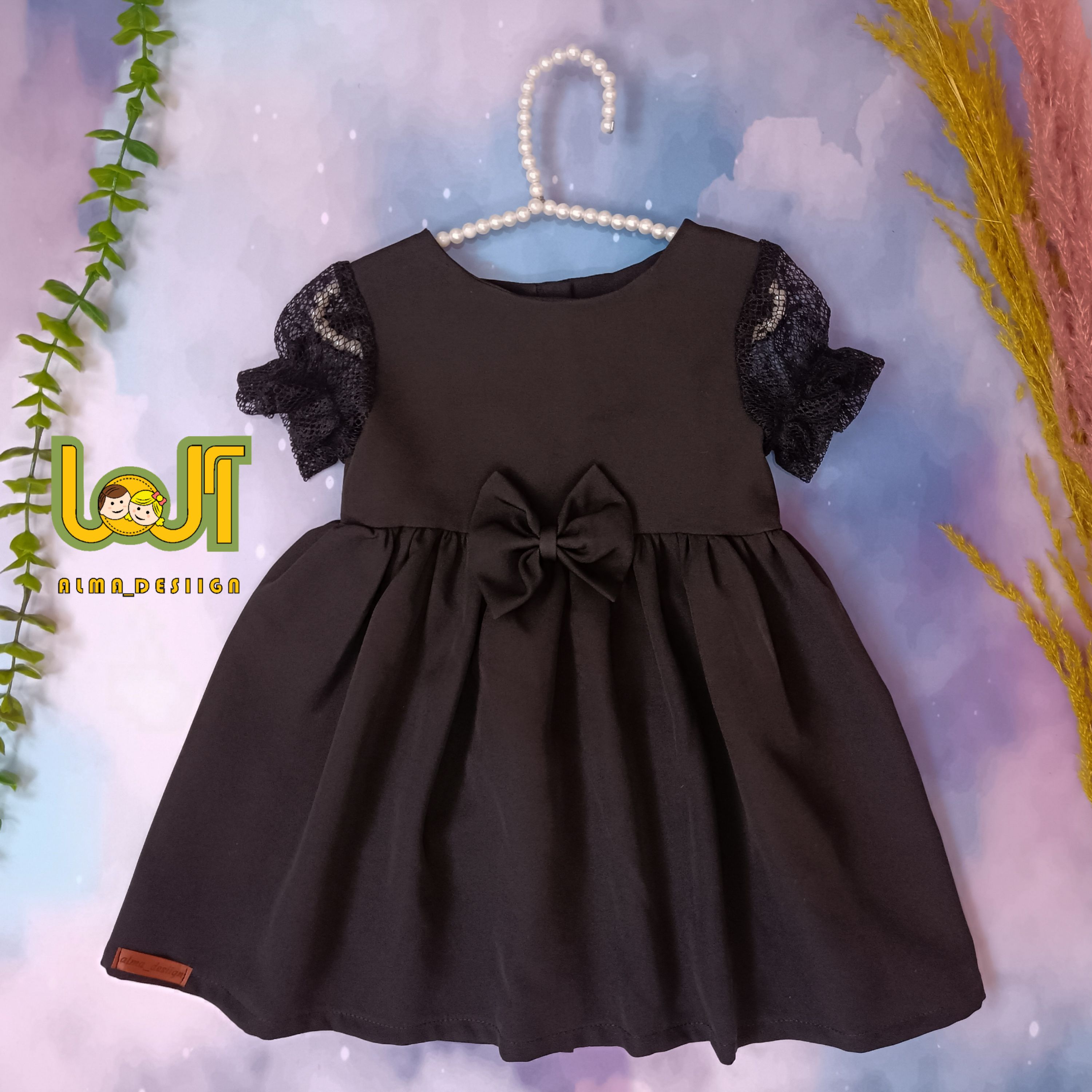 پیراهن دخترانه توری