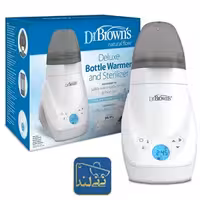 گرم کننده و استریلایزر برقی شیشه شیر دکتر براون Drbrowns