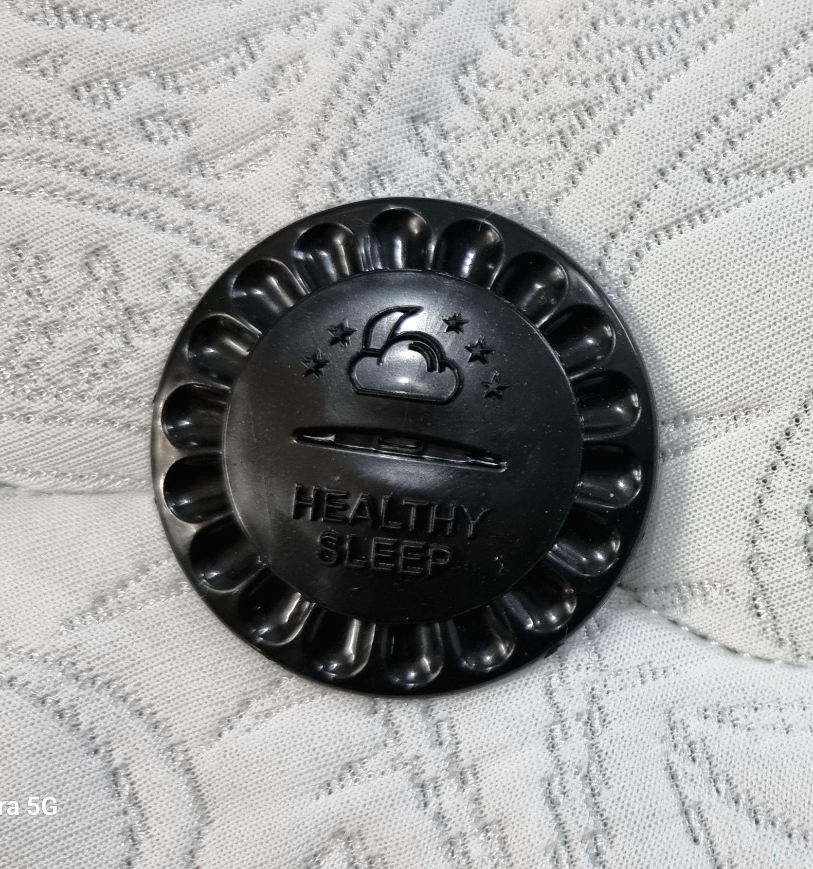 هواکش یا سوپاپ هوای تشک گرد مشکی 5cm