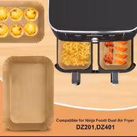 کاغذ سرخکن مستطیلی مناسب برای فر و ماکروفر  بسته بندی 50 تایی طول و عرض کف 14 در 22