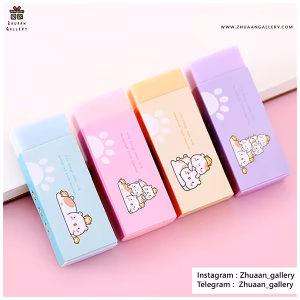 پاک کن Little Animals طرح حیوانات