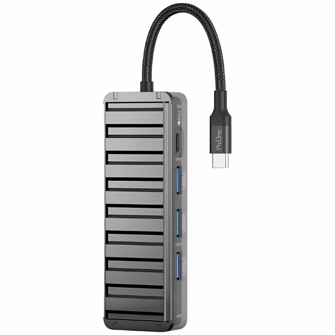 هاب تایپ سی 4 پورت طرح شفاف پرووان مدل PHU554