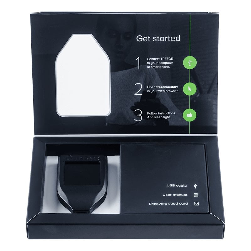قیمت و خرید کیف پول سخت افزاری trezor T - آی تی کاشفی