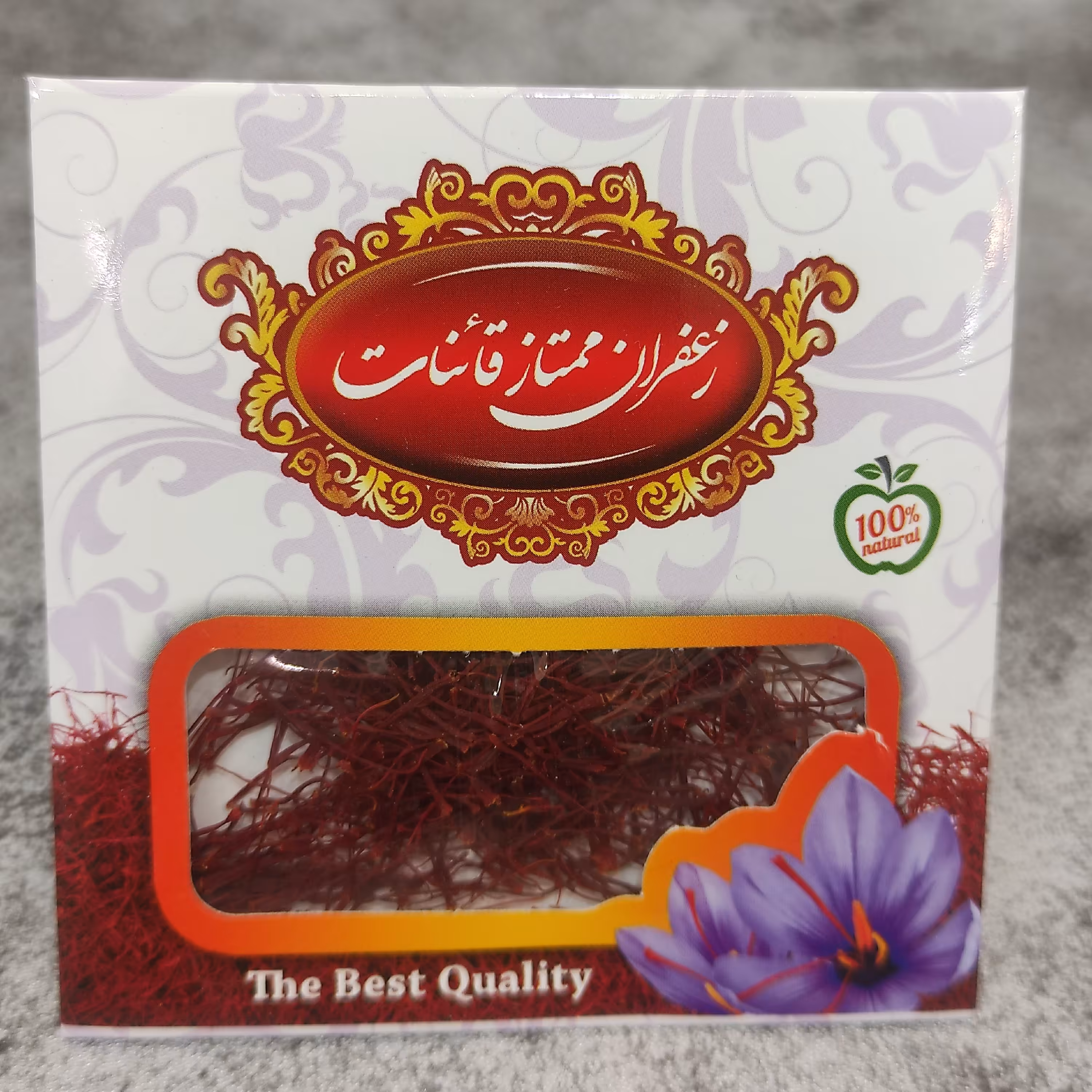 زعفران نیم گرمی نگین صادراتی قائنات