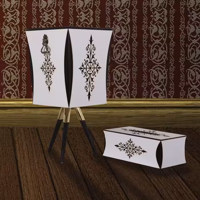 سطل و جادستمال  شهزاد چوبی