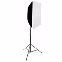 کیت سافت باکس 70×50 انسر همراه هولدر 4 لامپ   پایه