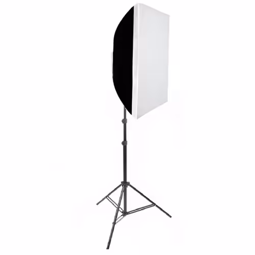 کیت سافت باکس 70×50 انسر همراه هولدر 4 لامپ   پایه