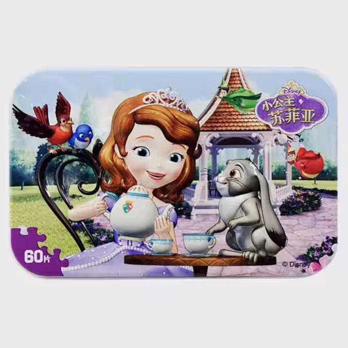 پازل پرنسس های دیزنی مدل سوفیا 60 تکه کد DF2505