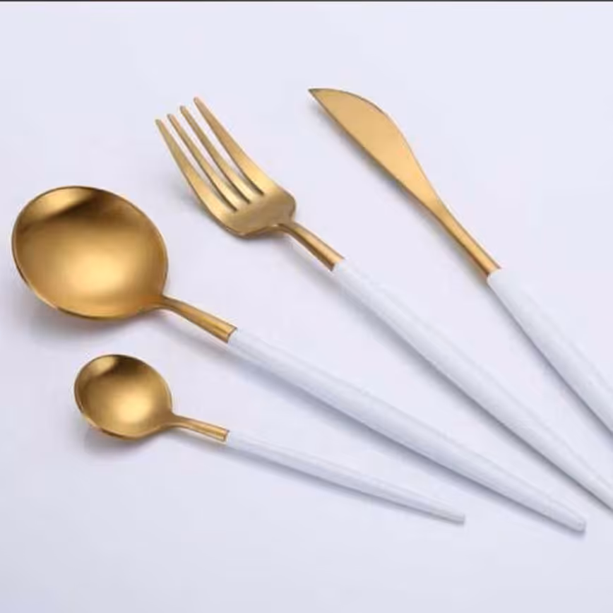  قاشق چنگال و کارد لاکچری جهار تایی