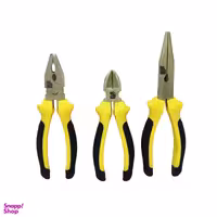 انبر دست و سیم چین و دم باریک مدل بیگ بر کد YP-KA-8-7-6INCH مجموعه سه عددی