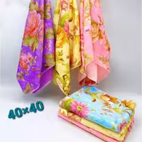 پک 6تایی دستمال حوله نانو گلدار آنجل ارسال رایگان  40در40 مخصوص نظافت  آشپزخانه ومنزل