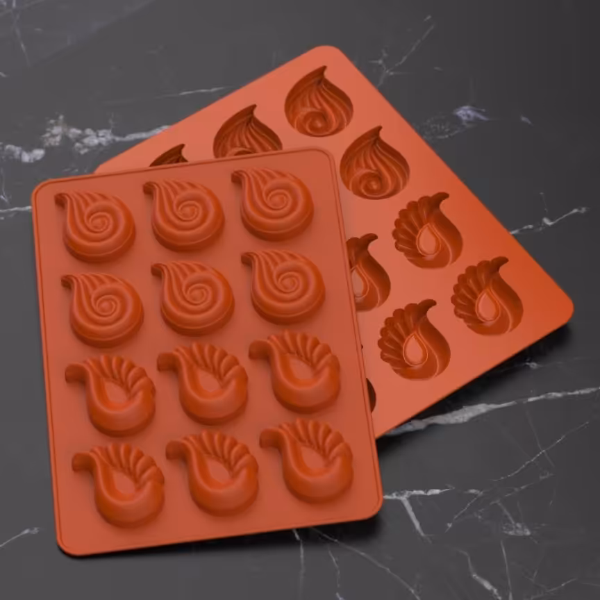 قالب سیلیکونی طرح بته جقه