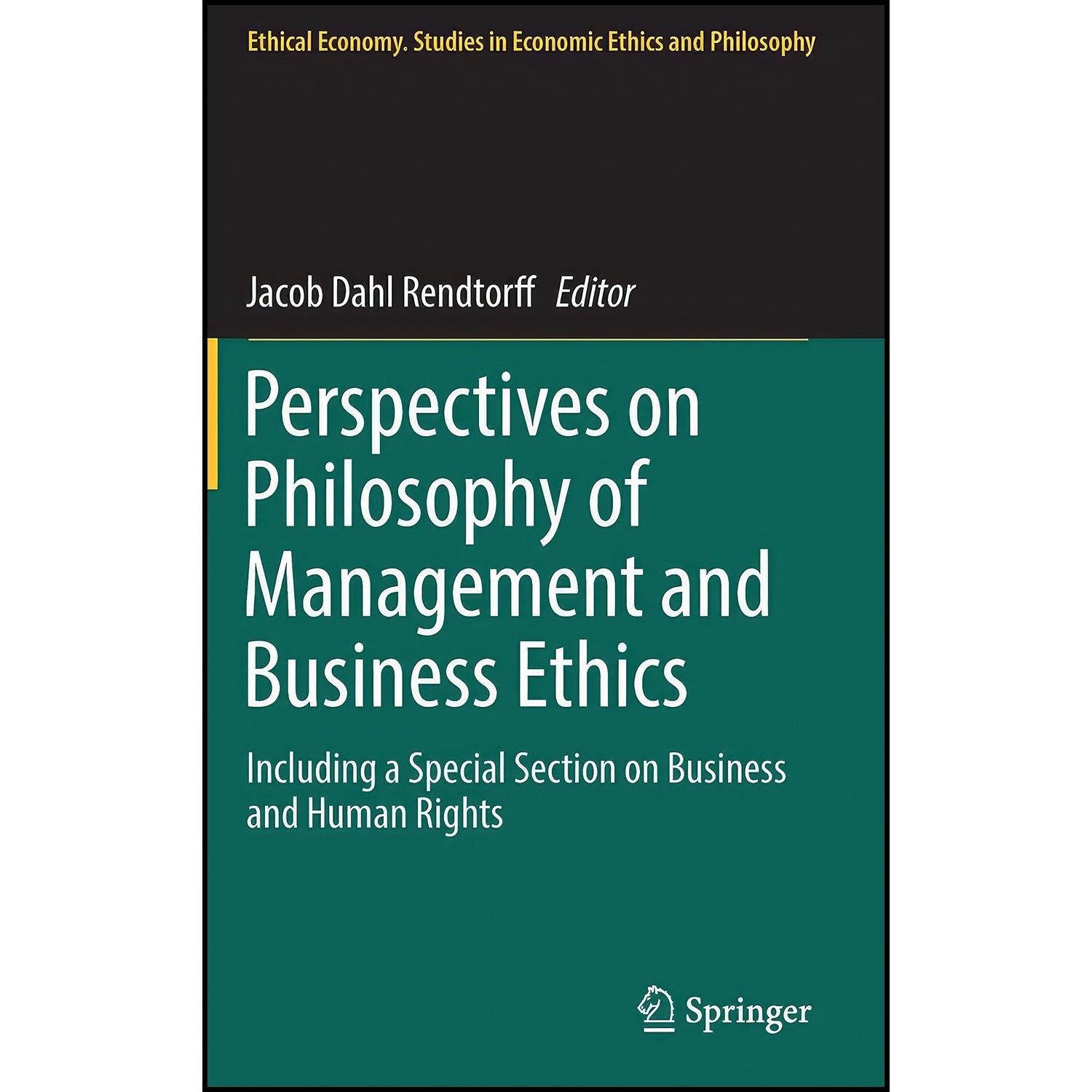 کتاب زبان اصلی Perspectives on Philosophy of Management and Business Ethics