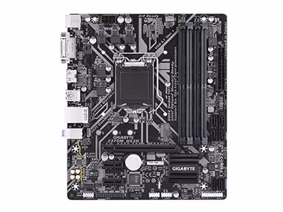 مادربرد استوک Gigabyte Z370M DS3H LGA1151 پشتیبانی نسل 8 و 9