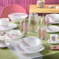 سرویس غذا خوری 26 پارچه بامبو فلاور صورتی لومینارک