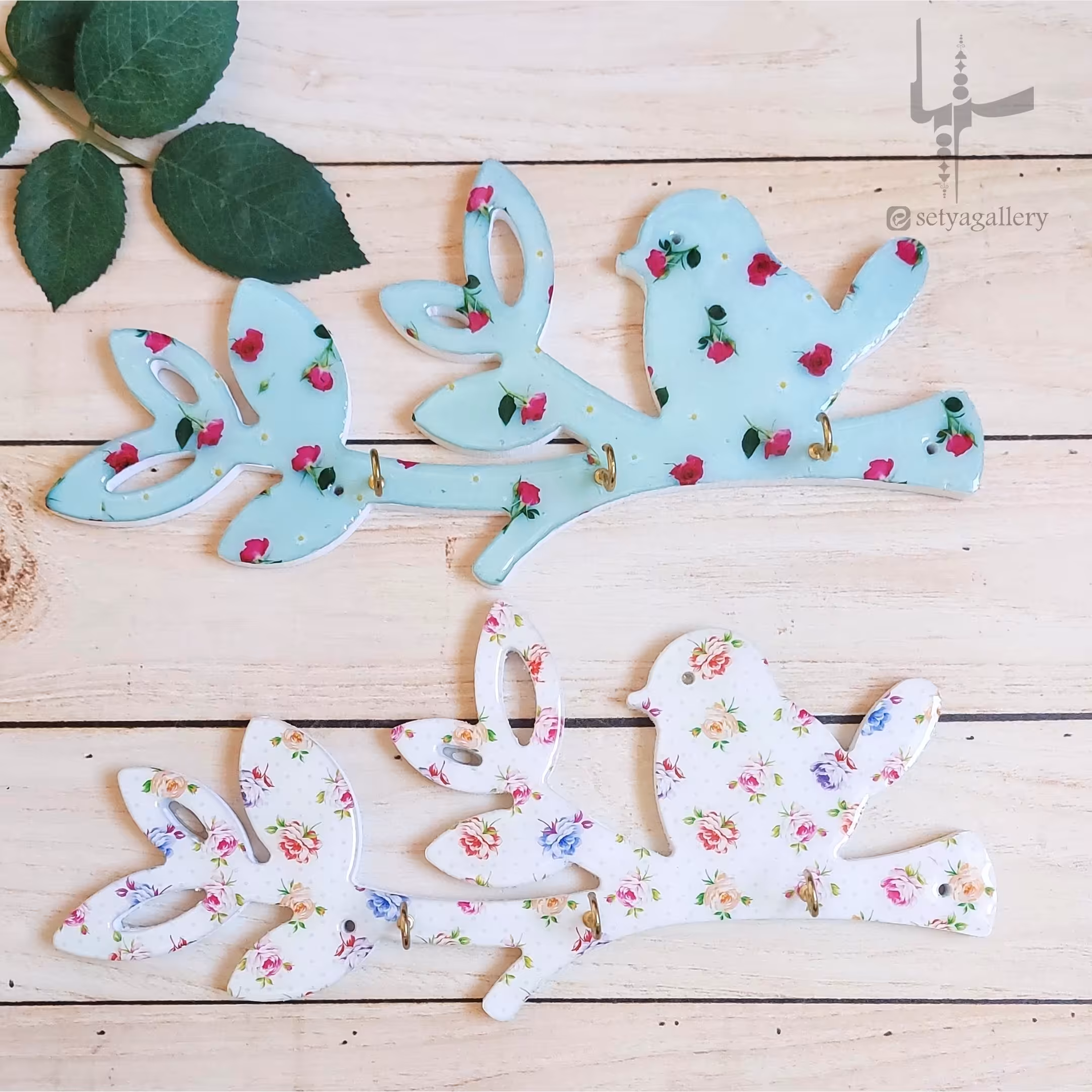 جاکلیدی دیواری رزینی (موجودی بگیرید)