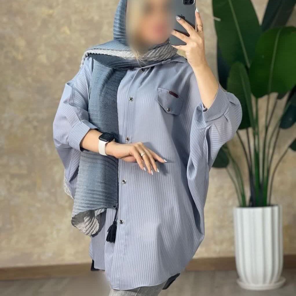 مانتو زنانه 
مدل دریا
جنس حریر میله ای
فری سایز تا 48
سایز حدودا85،قداستین از یقه60،دورباسن حدود130 ارسال رایگان