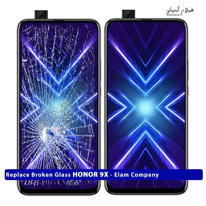 تعویض گلس تاچ ال سی دی آنر HONOR 9X – ضمانتی و بدون ریسک