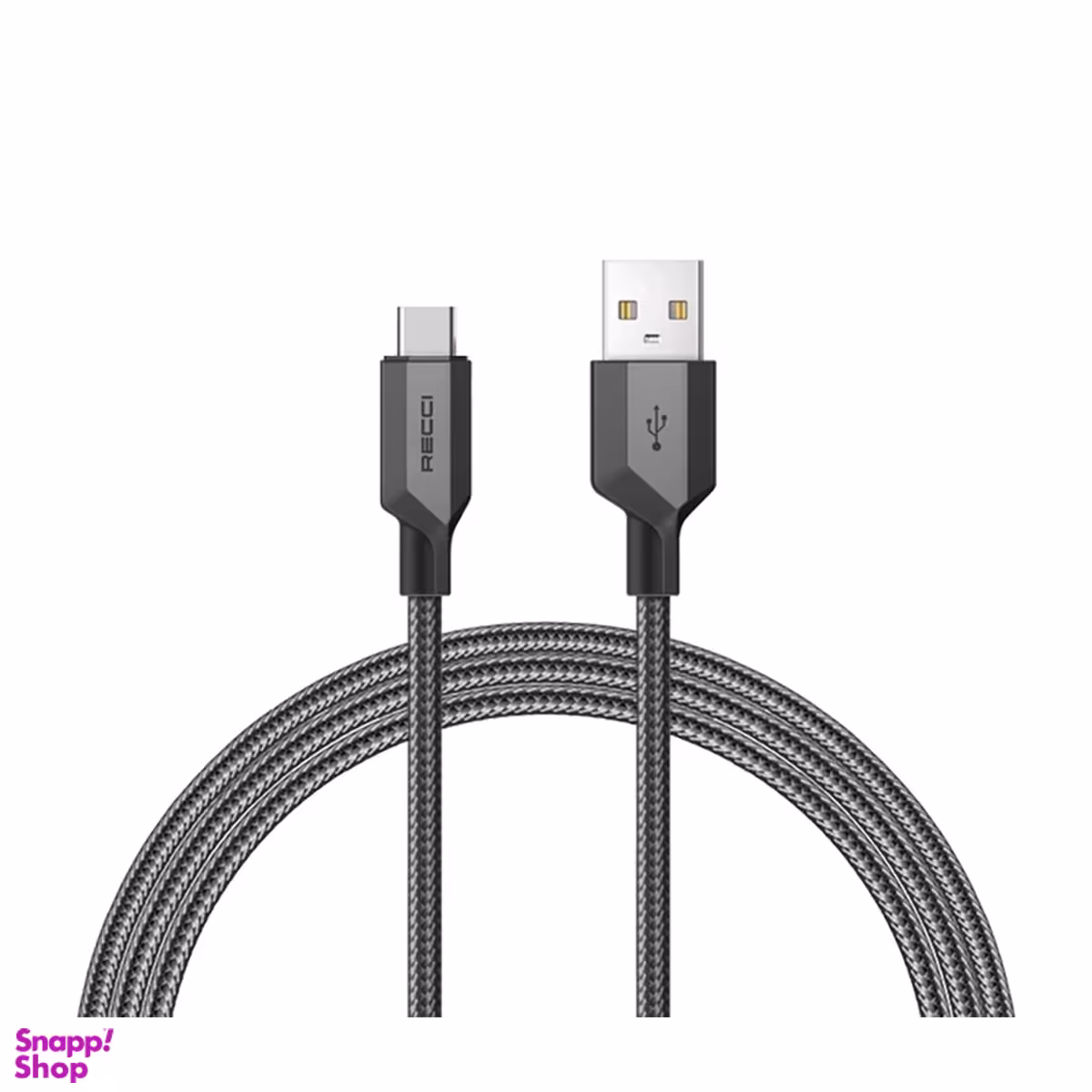 کابل تبدیل USB به Type-C طول 20 سانتی‌ متر