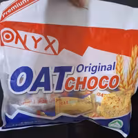 شکلات غلات رژیمی OAT cookies ming در بسته بندی 400 گرمی