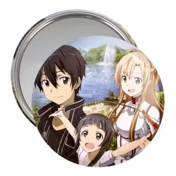 آینه جیبی خندالو مدل انیمه هنر شمشیر زنی آنلاین کد 12068