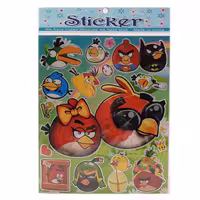 خرید برچسب طرح ANGRY BIRDS کد TLD-161
