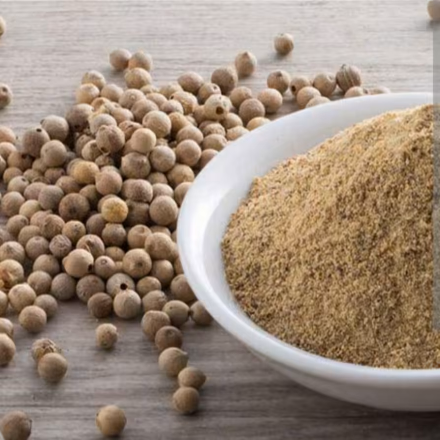 پودر فلفل سفید اعلا (100 گرمی ) خوش بو و معطر ،تند و تیز 