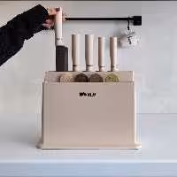 ست چاقو و تخته گوشت 10 پارچه Efruz