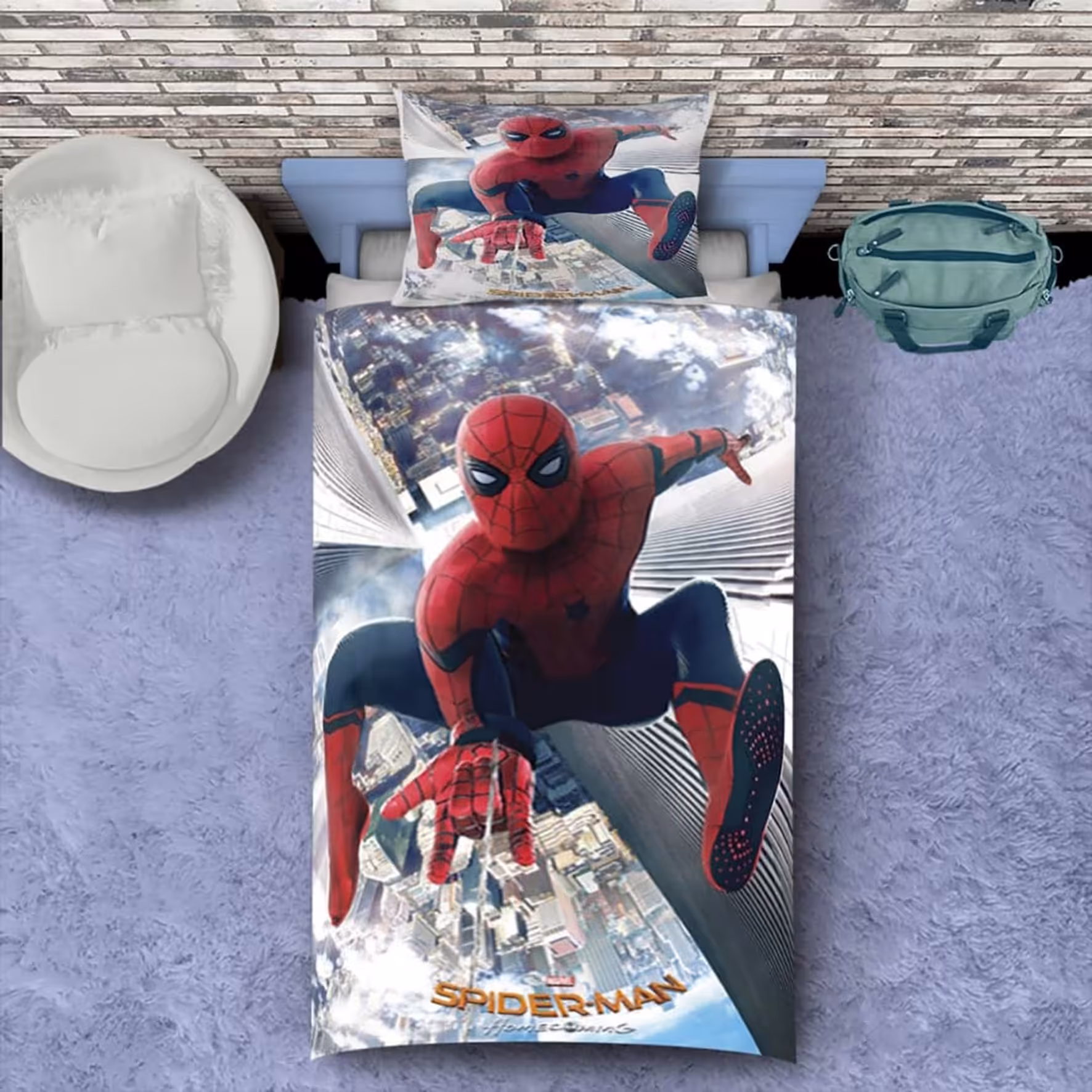 سرویس خواب کد C131 یکنفره 4 تیکه میکرو(چاپ دیجیتال)