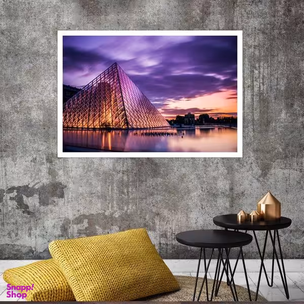 تابلو بکلیت طرح معماری مدرن مدل قاب شاسی W-s8075