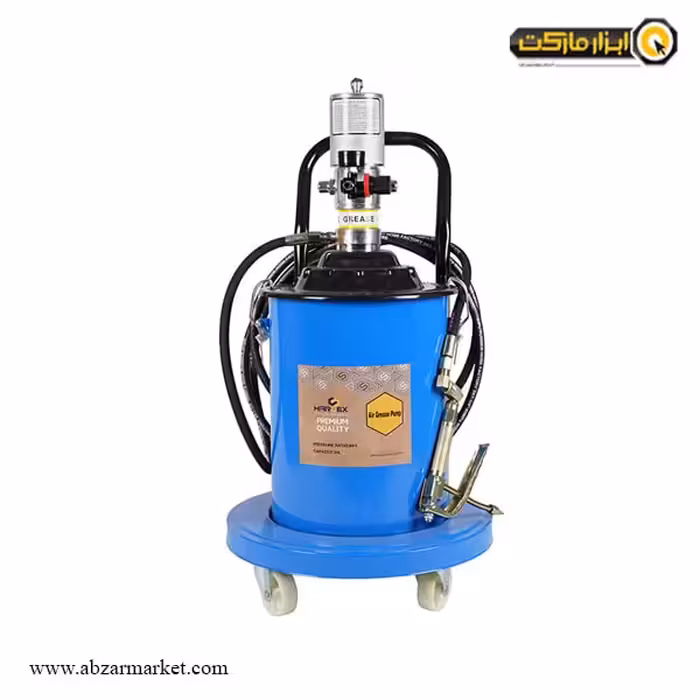 گریس پمپ بادی سطلی هاردکس 20 لیتری