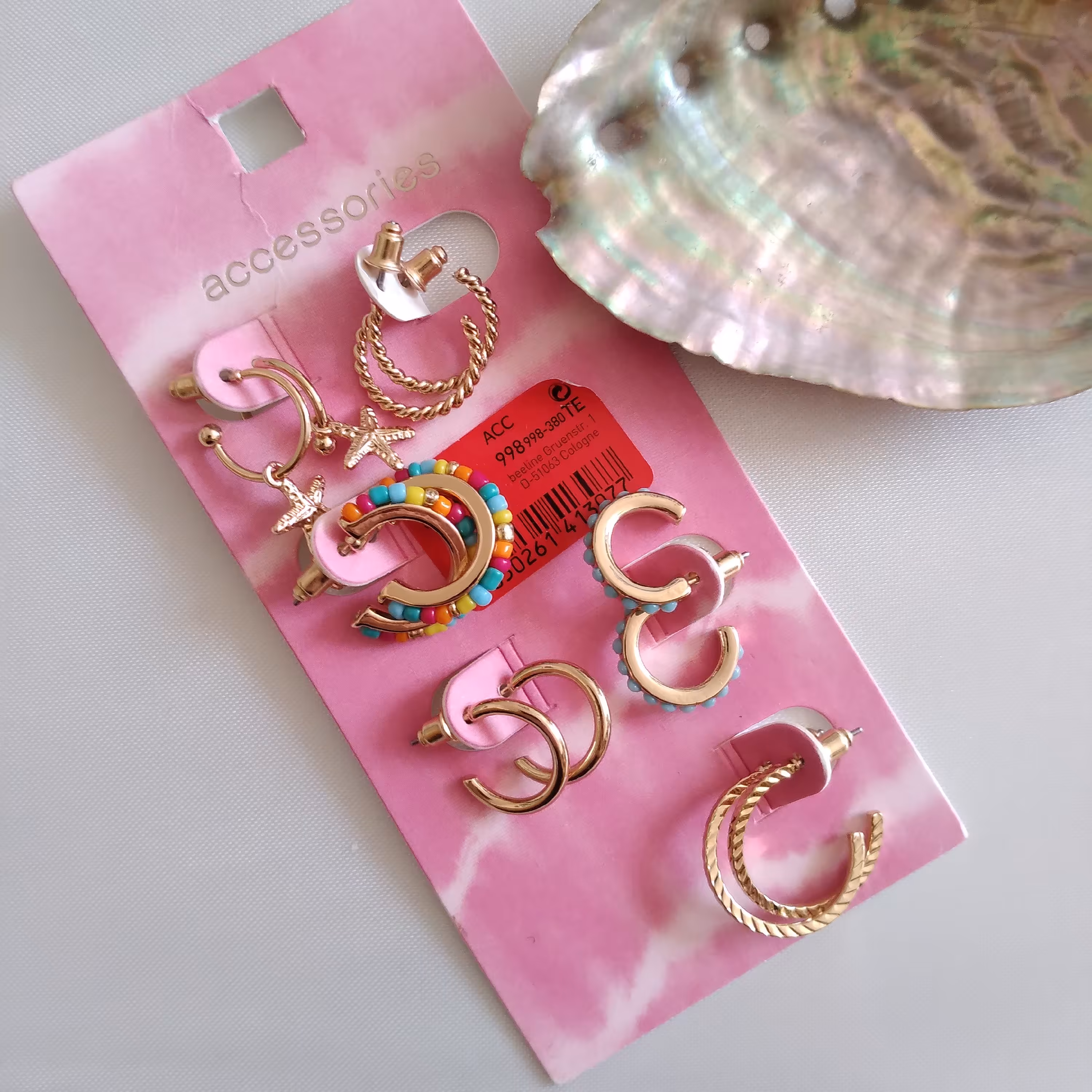 پک گوشواره رنگی 