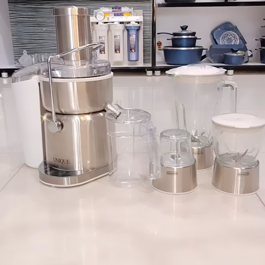 آبمیوه گیری 4 کاره پایه دیجیتال  2 سال ضمانت 