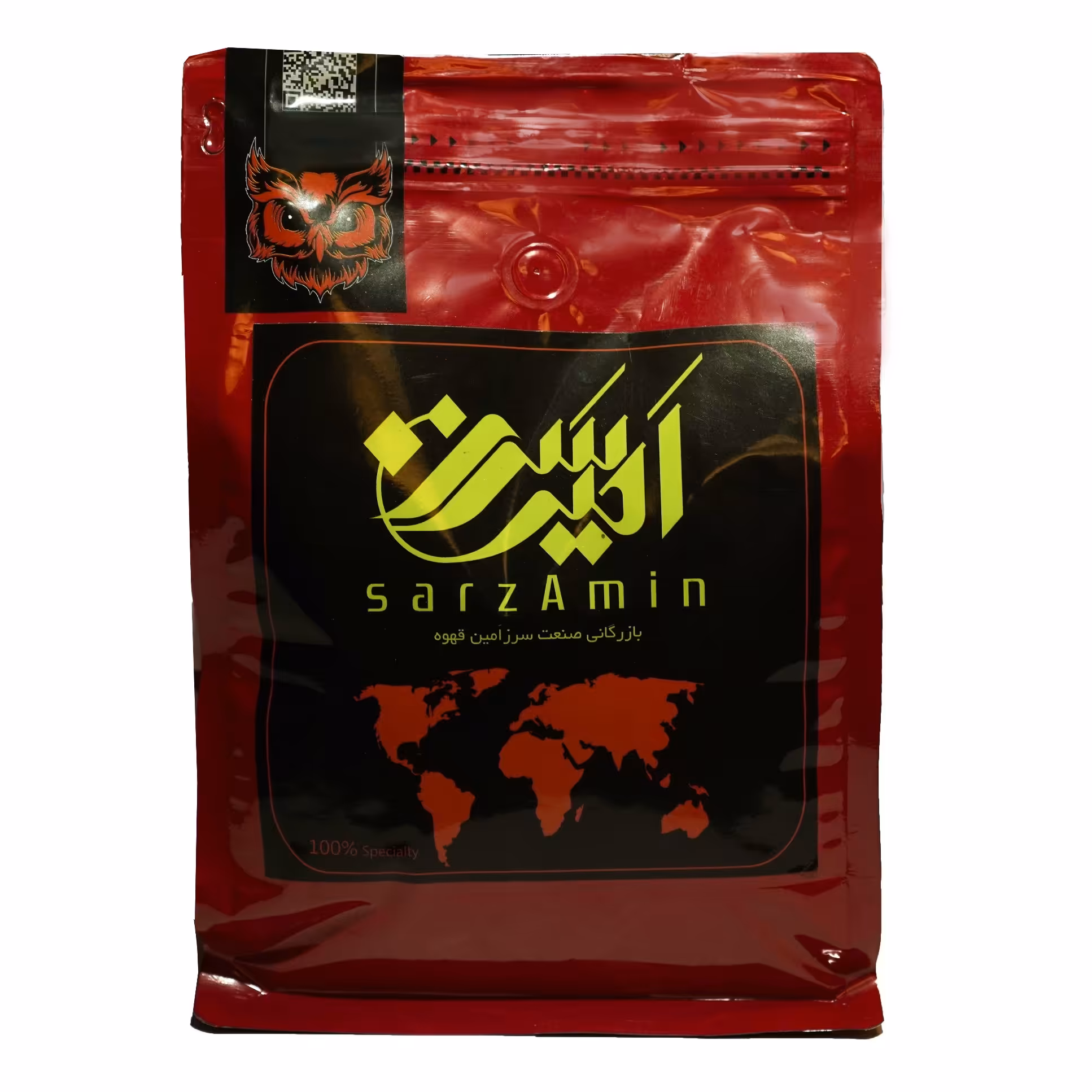 دانه و پودر قهوه با رست اختصاصی فول کافئین 1000 گرم