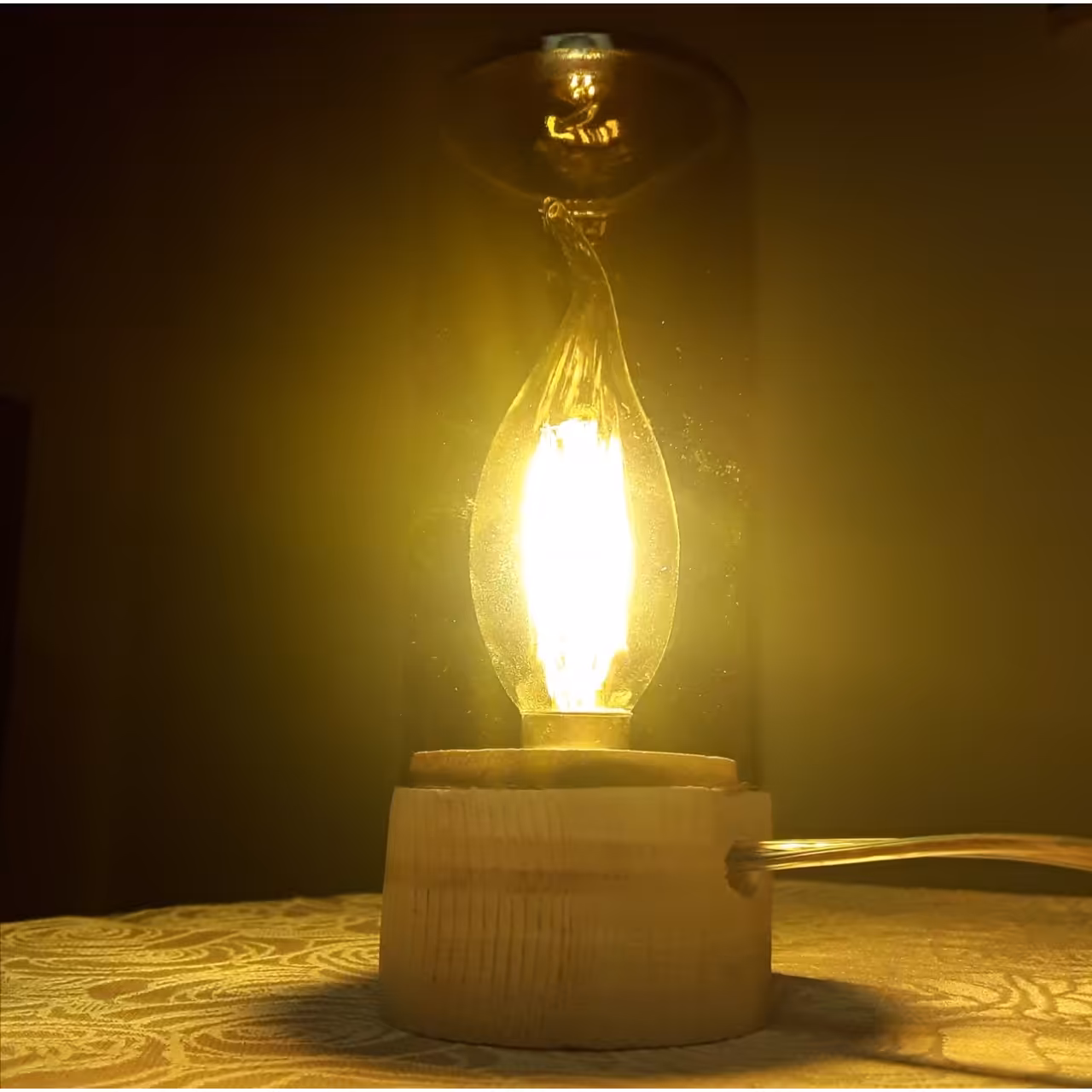 آباژور حباب دار رومیزی مدرن