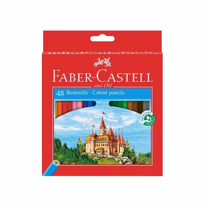 مدادرنگی فابرکاستل کلاسیک 48 رنگ جعبه مقوایی
