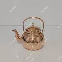 قوری مسی درجه یک دسته مسی پرشین زنجان 