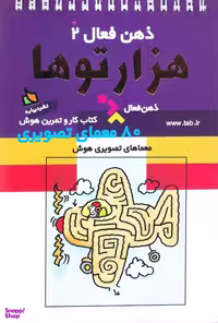 کتاب ذهن فعال 2 (هزار توها) اثر جمعی از نویسندگان انتشارات دیبایه