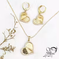 نیمست قلب طرح دار برند ژوپینگ کد 12720