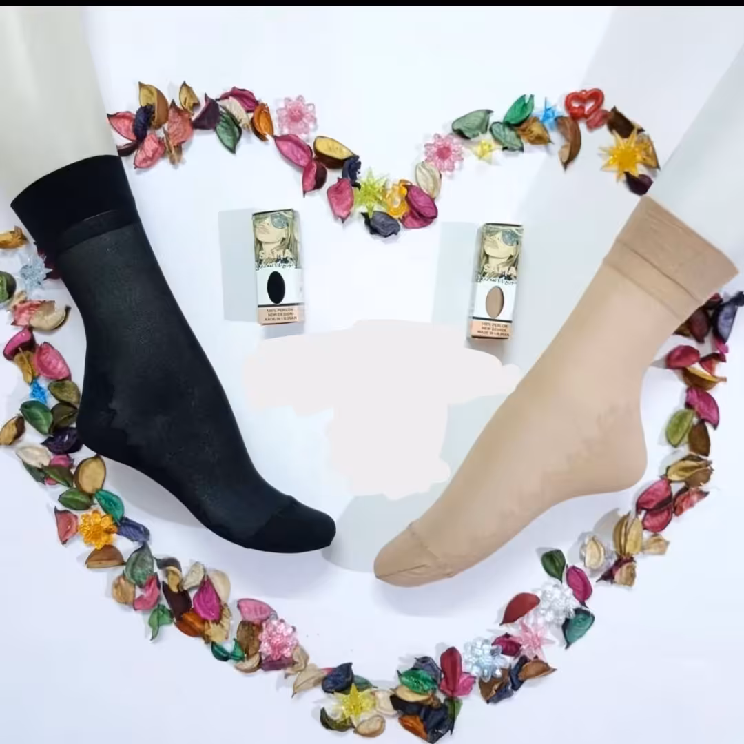 جوراب دو ربع کفه دار