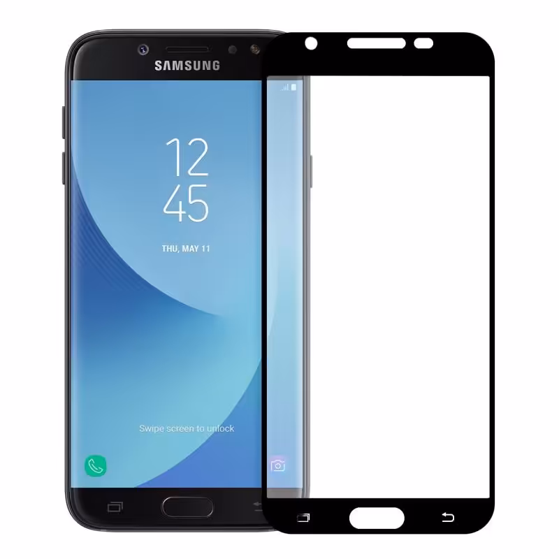 گلس کامل یا محافظ صفحه گوشی سامسونگ J7 pro