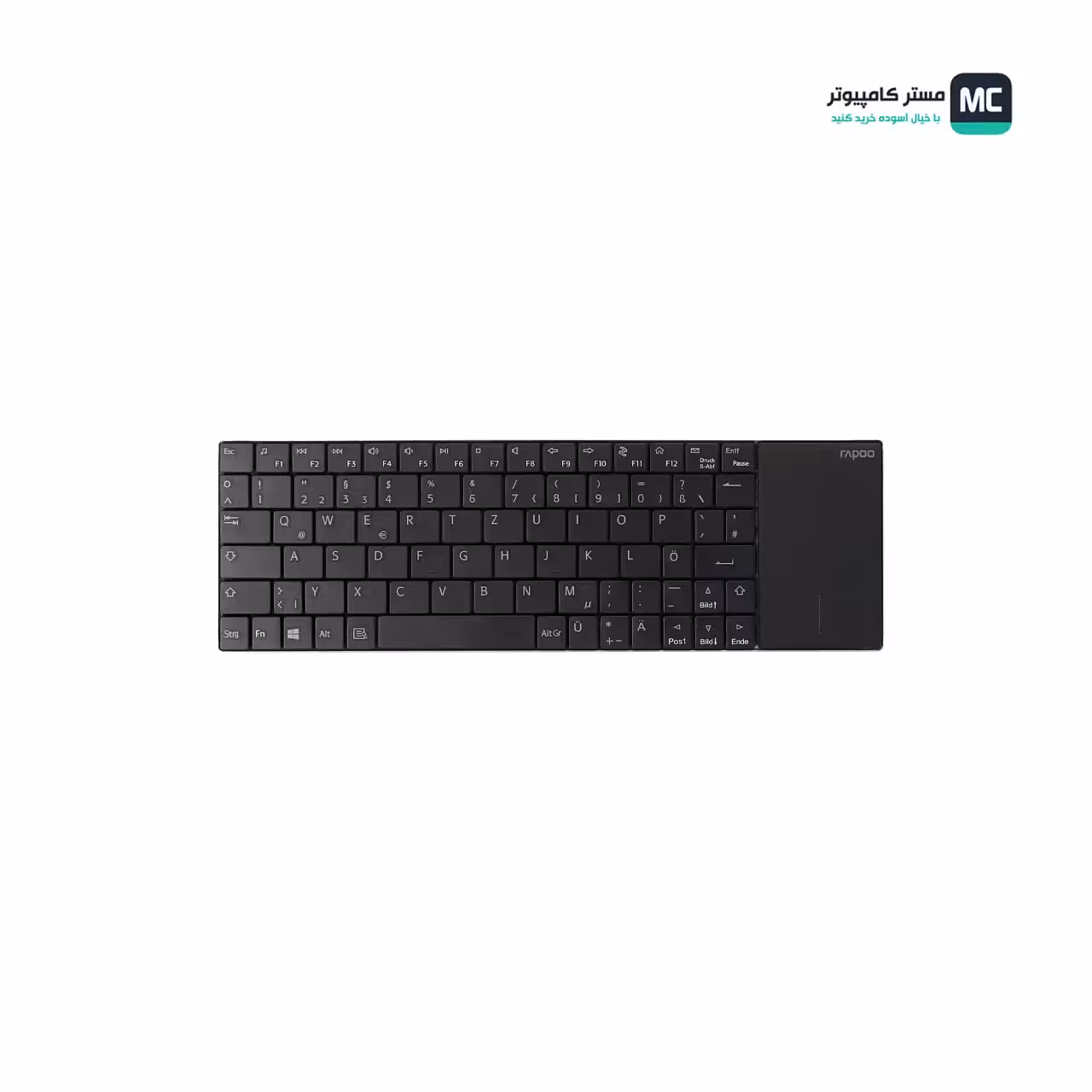 قیمت و خرید کیبورد تاچ پد دار بی‌سیم رپو E2710