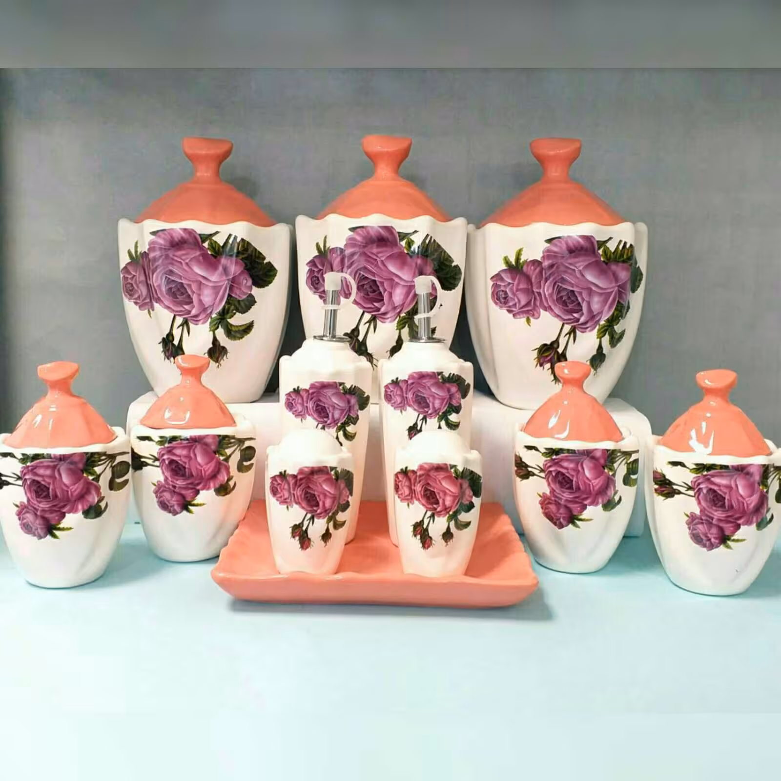 پاسماوری 12 تیکه 4 گل