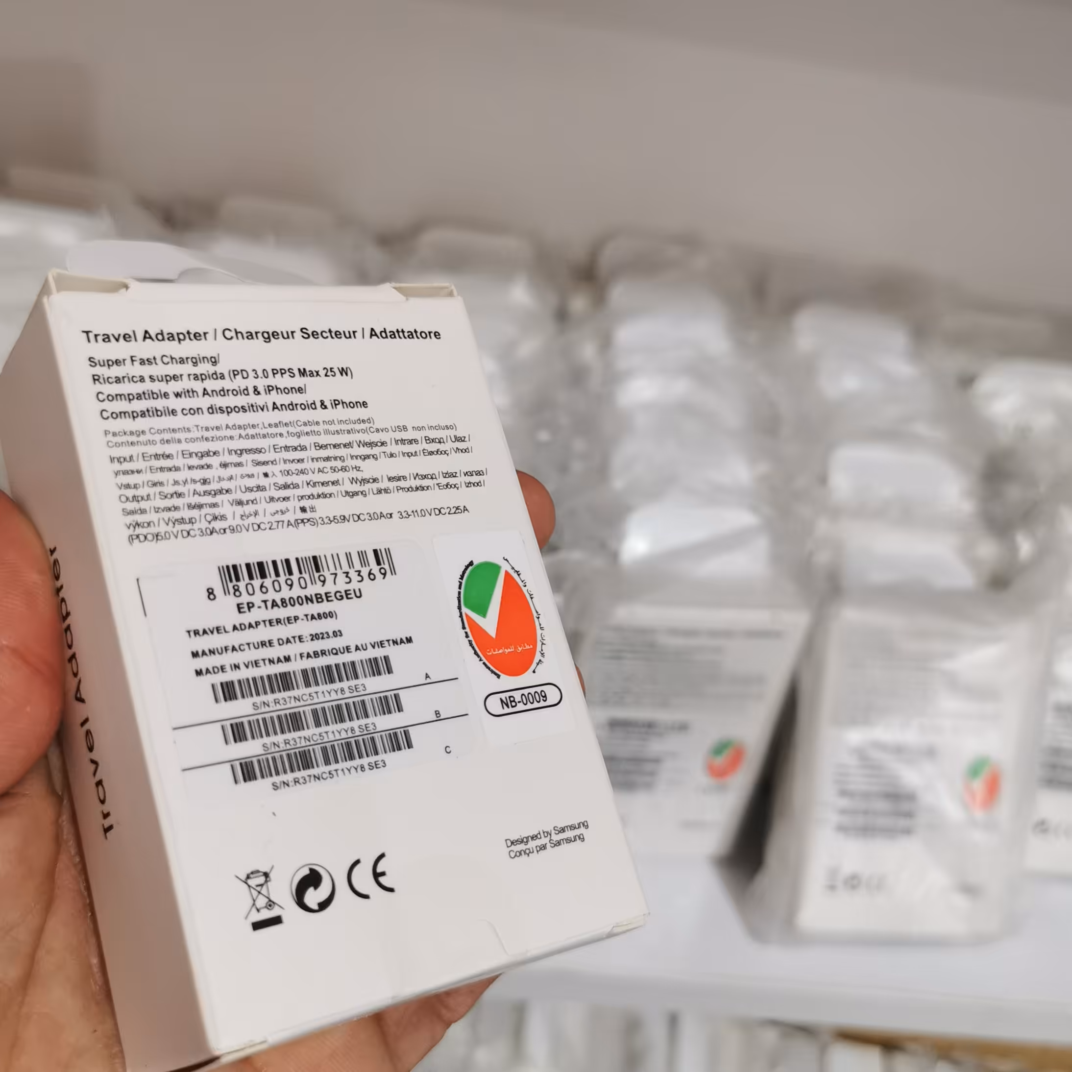 شارژر 25وات سامسونگ 