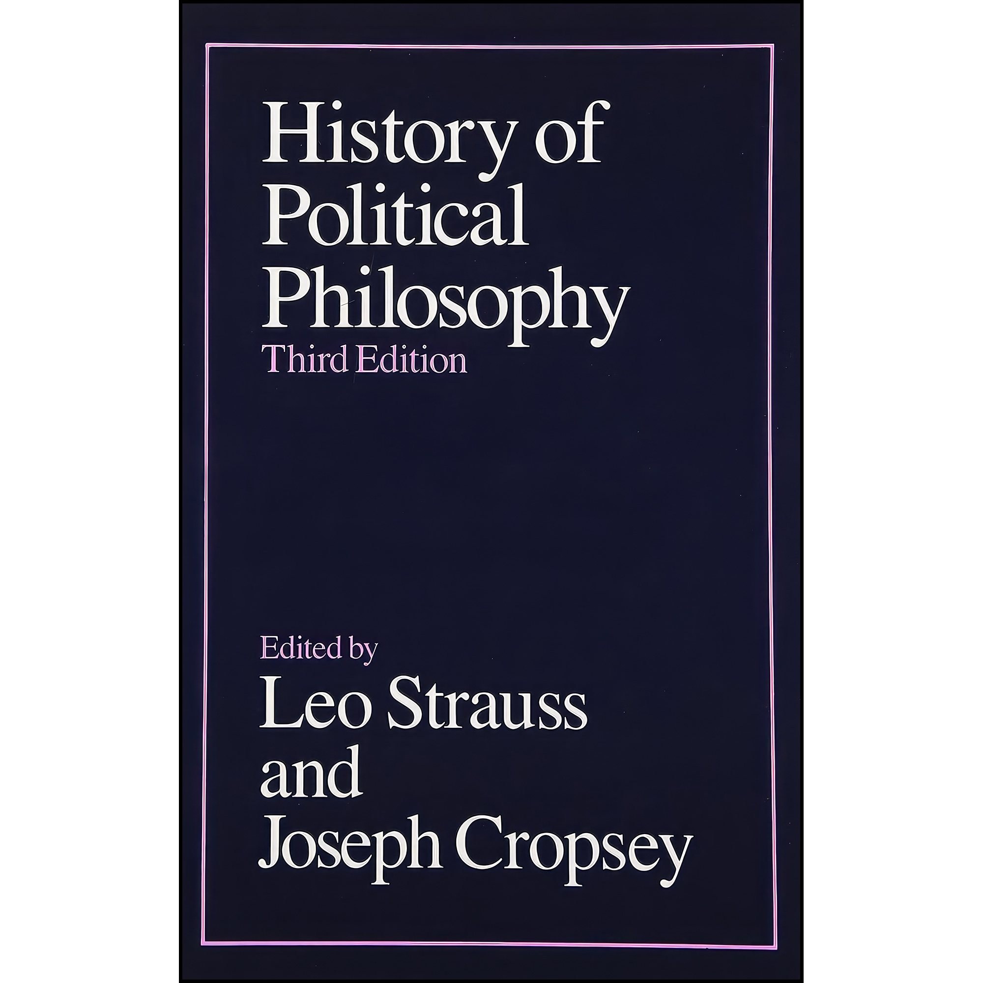 کتاب زبان اصلی History of Political Philosophy