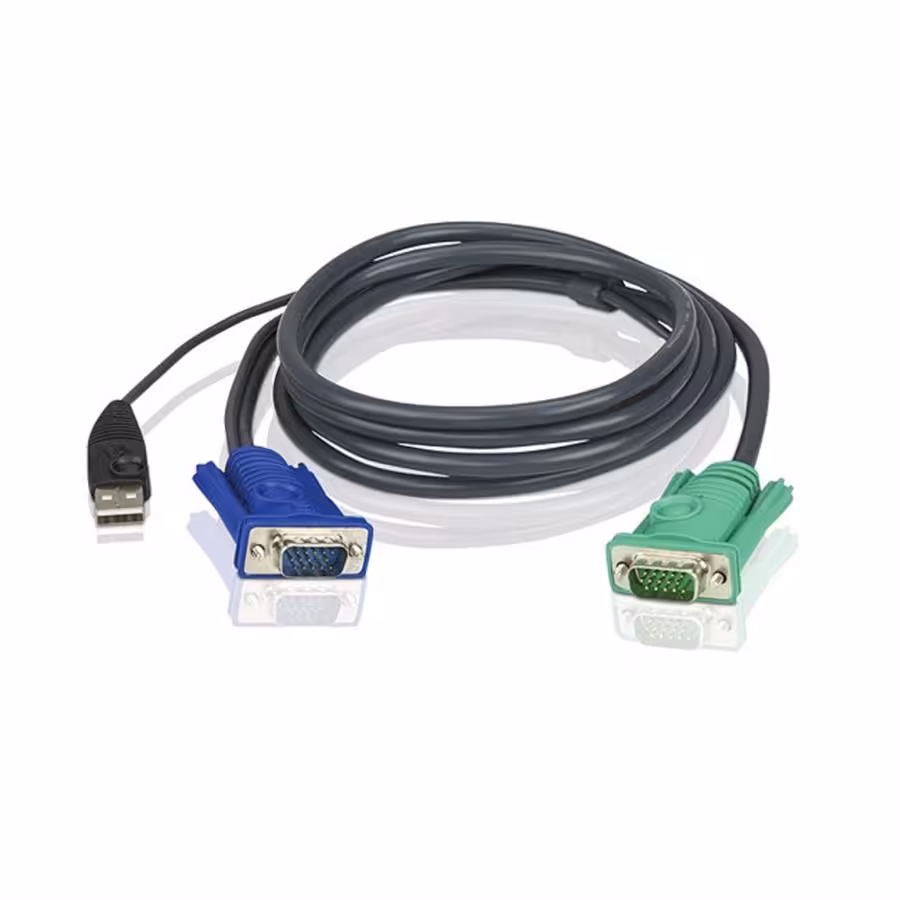 کابل کی وی ام سوئیچ آتن مدل 5203 یو