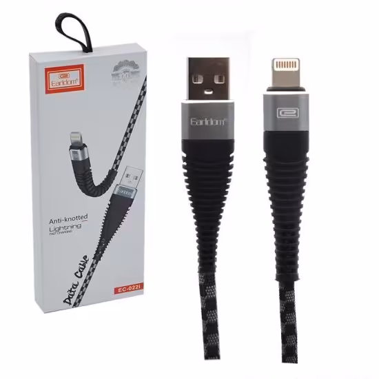 کابل آیفون (Lightning) طول 1 متر ارلدام (Earldom) مدل EC-022i

